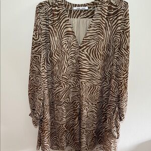 COPY - Samsøe Zebra Print Dress